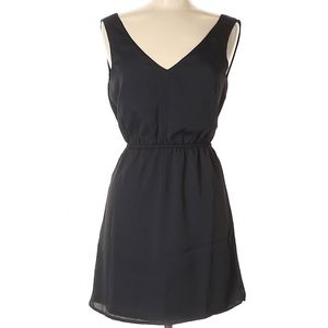 Tobi open back little black dress